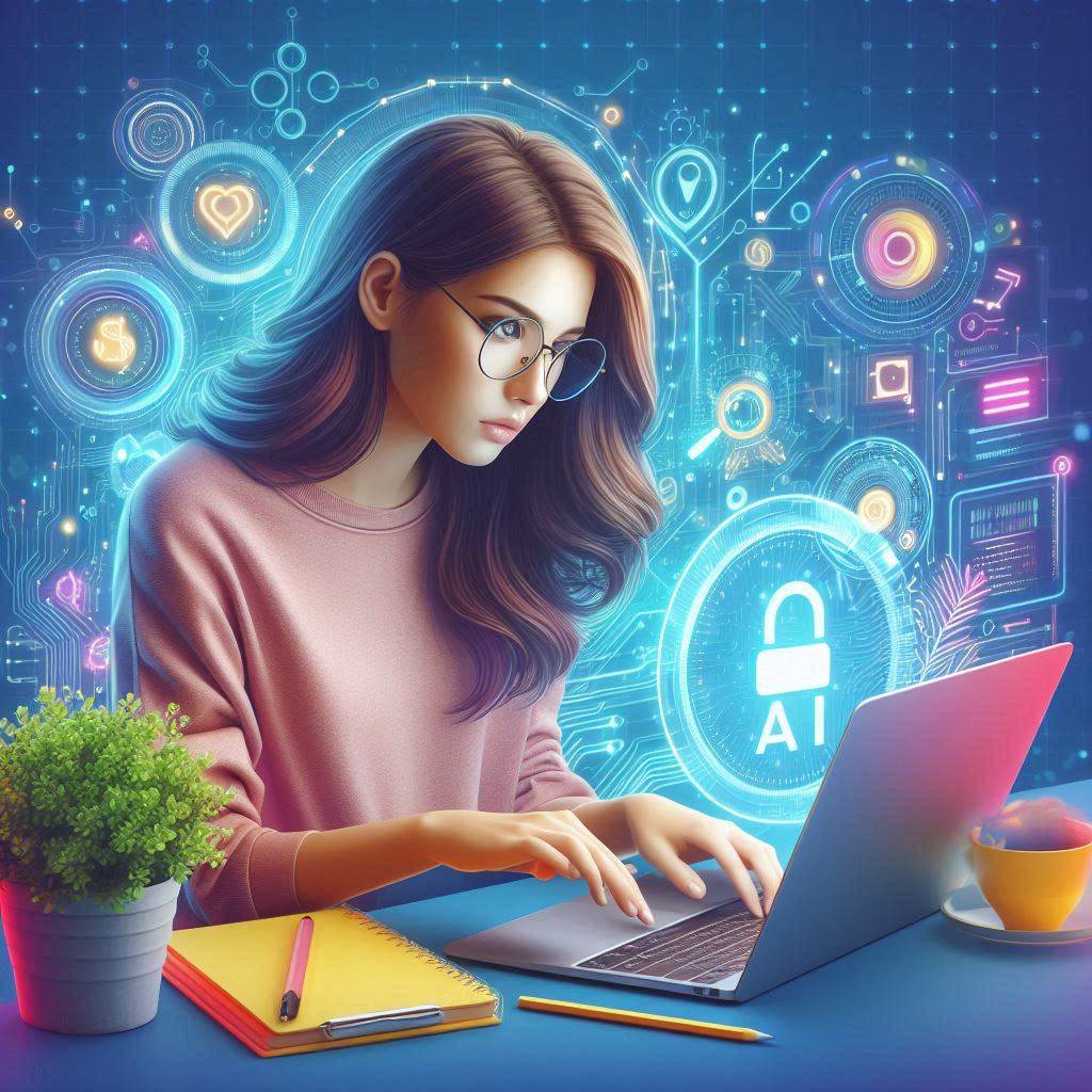 Browsing tab by using AI