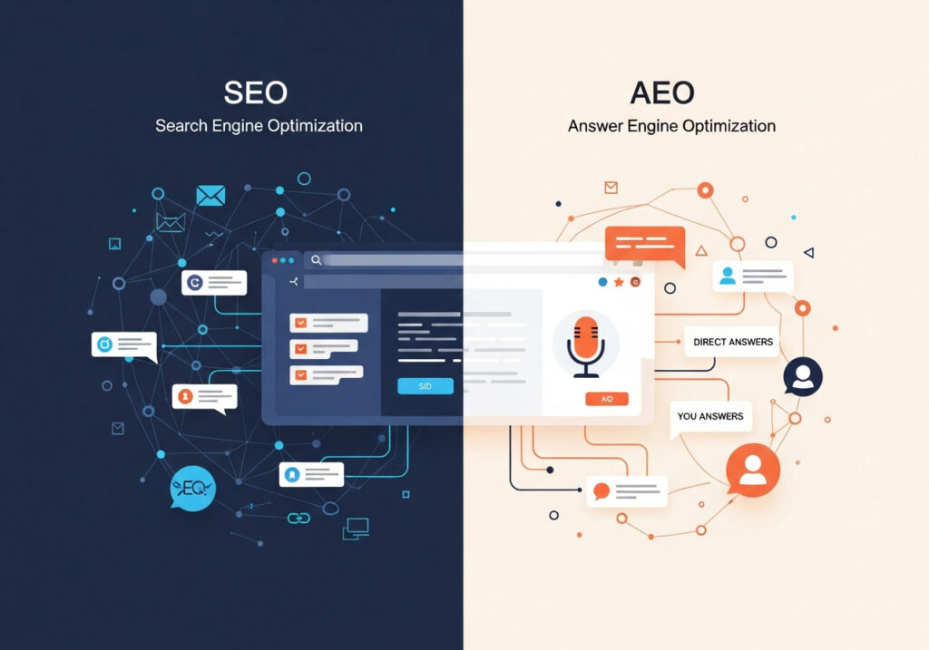 SEO vs. AEO: A Side-by-Side Comparison